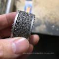 Customize stainless steel compressed knitted wire mesh damping gasket